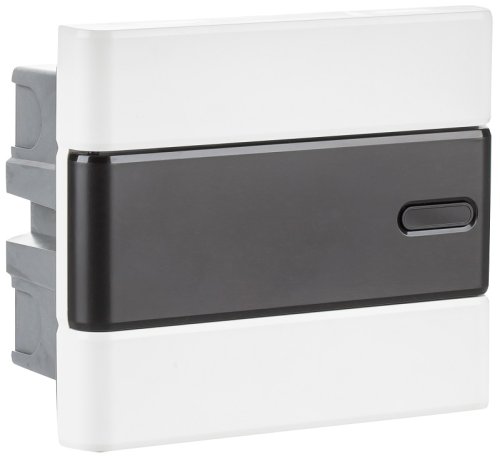 Бокс пластиковый ЭРА Trend ЩРВ-П-06 6 мод. (194х164х104мм) IP40 черная дверца картинка 